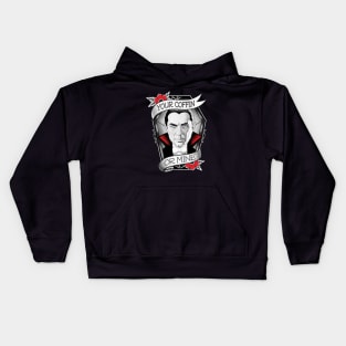 Your Coffin or Mine Kids Hoodie